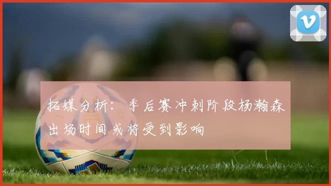 拓媒分析：季后赛冲刺阶段杨瀚森出场时间或将受到影响